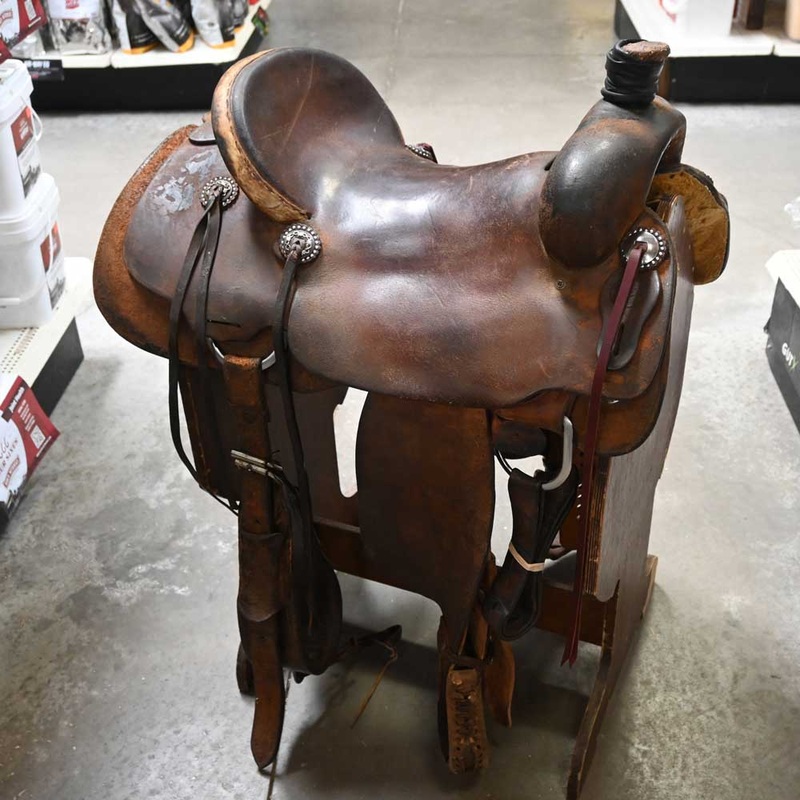 16.5 USED TESKEY’S RANCH SADDLE