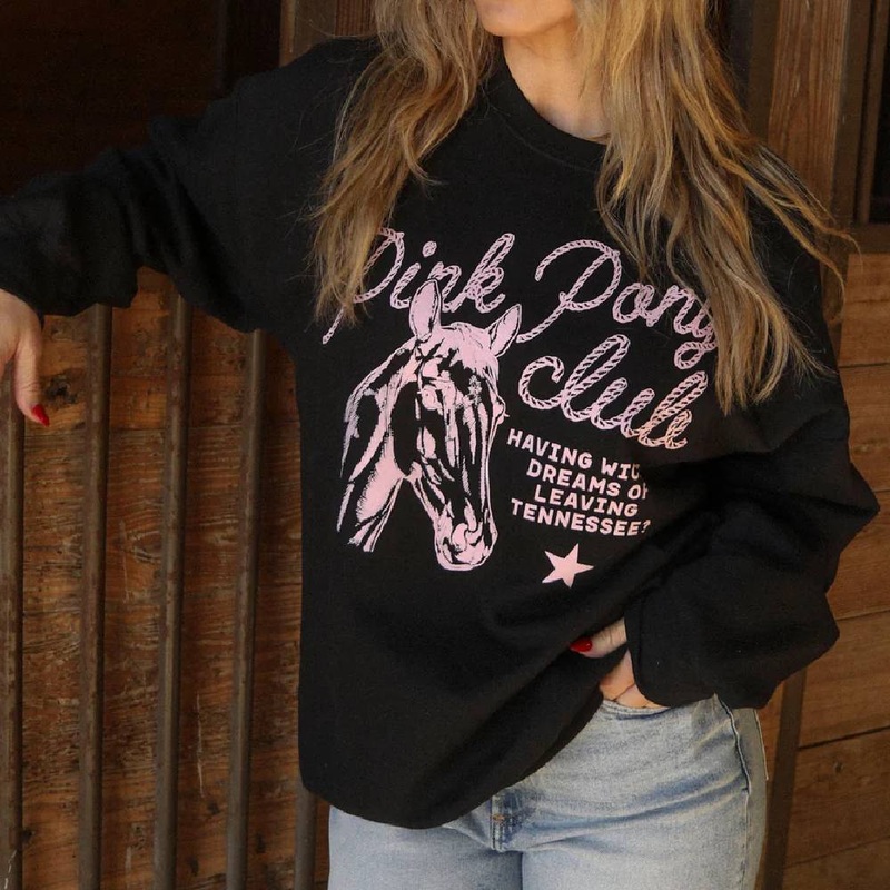 Pink Pony Club Sweatshirt|S|M|L|XL