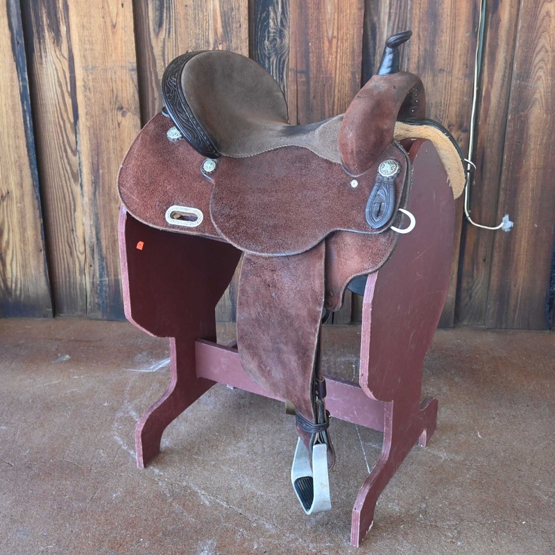 15 USED CIRCLE Y KELLY KAMINSKI BARREL SADDLE