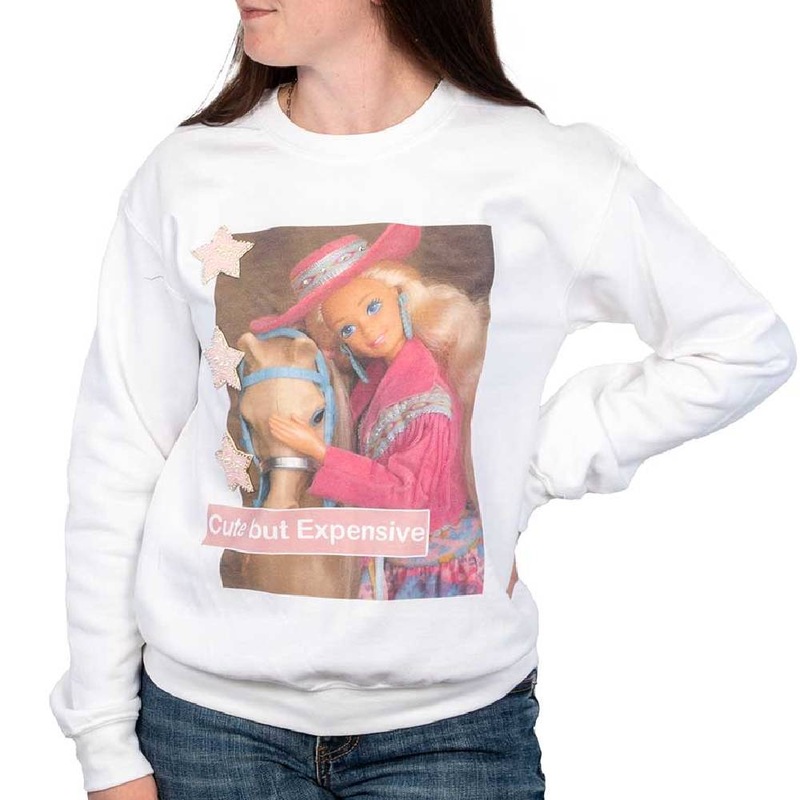 Cute But Expensive Sweatshirt – FINAL SALE