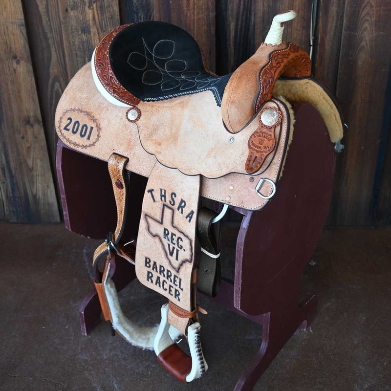 14 USED AMMERMAN BARREL SADDLE