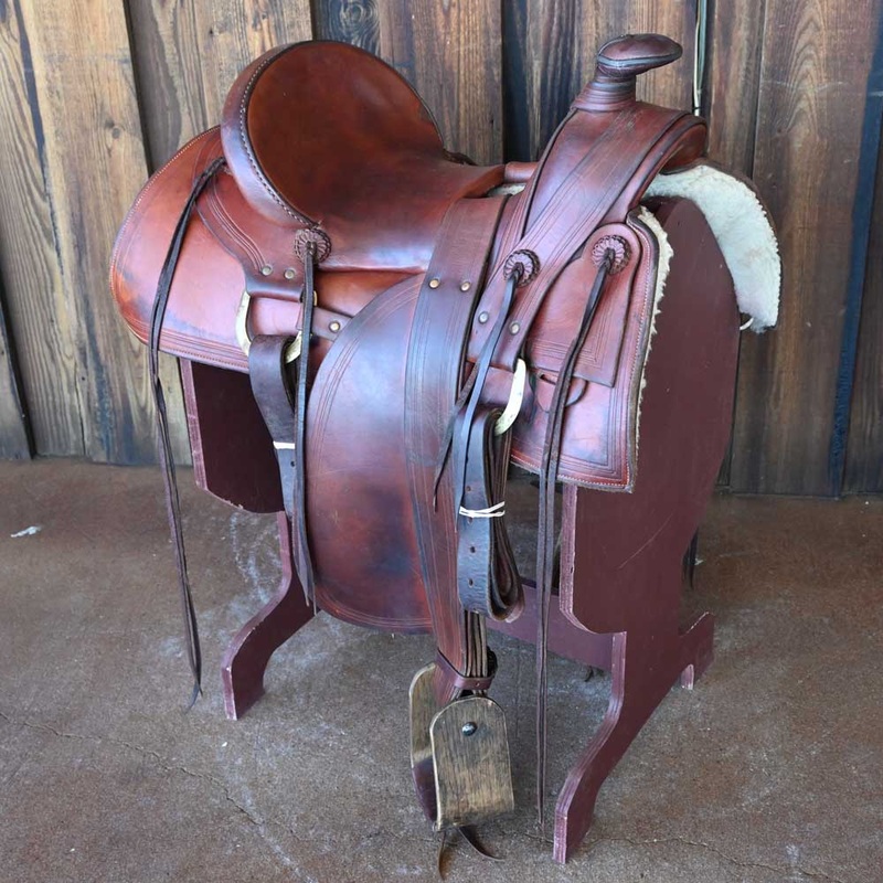 15.5 USED MULE SADDLE