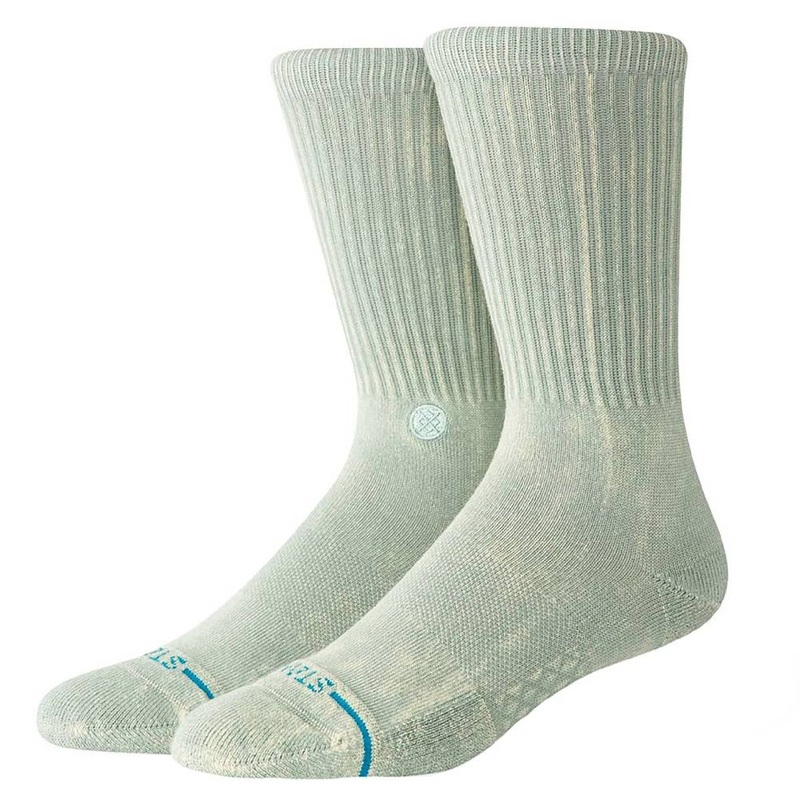 Stance Men’s Icon Dyed Crew Socks – Sea Green
