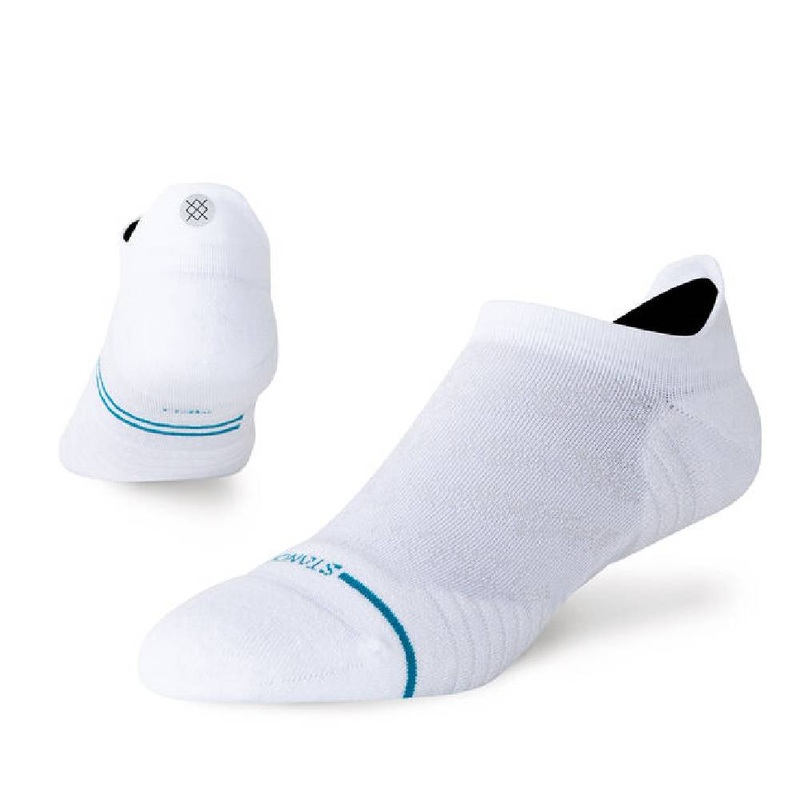 Stance Men’s Light Performance Tab Socks – White