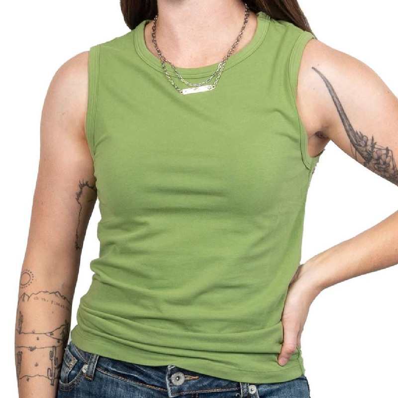 * Dylan Everybody Tank Top – Palm – FINAL SALE