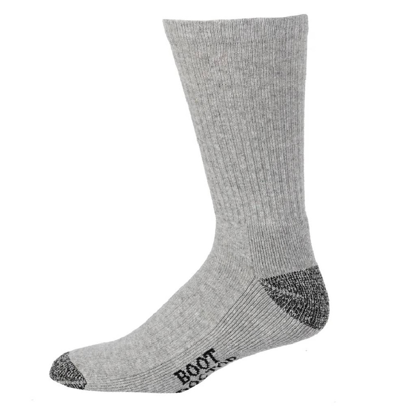 Boot Doctor Men’s 2-Pack Work Boot Crew Socks