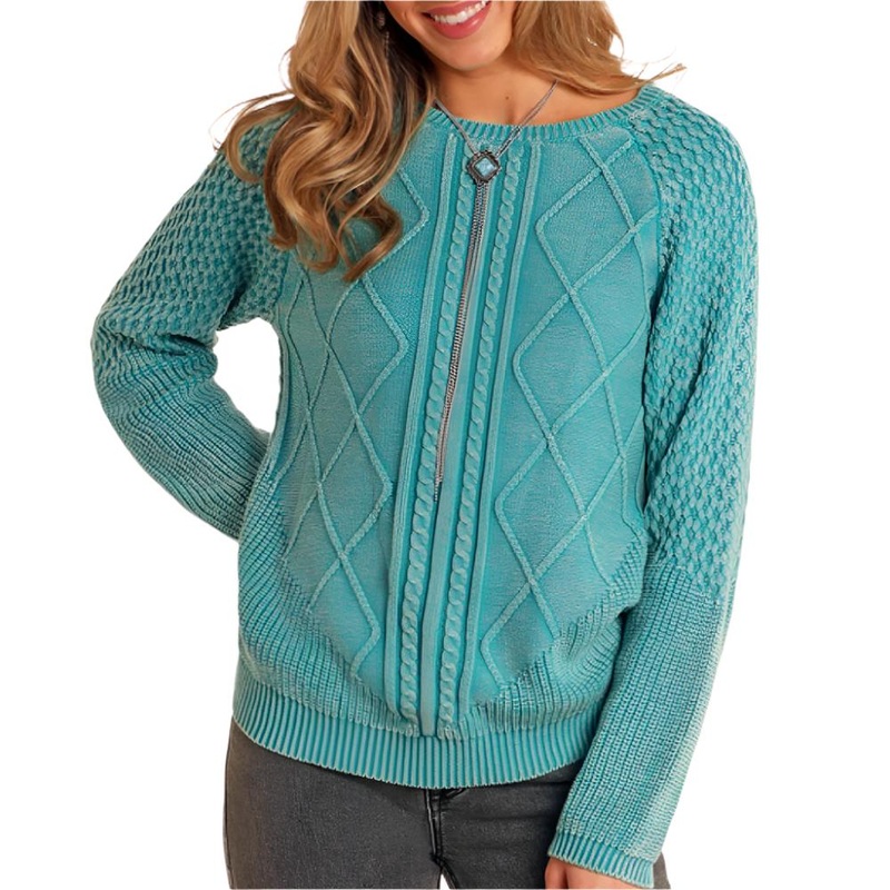 * Rock & Roll Denim Women’s Knit Sweater – FINAL SALE