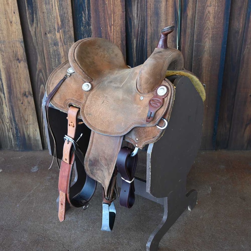 14 USED BILLY COOK BARREL SADDLE