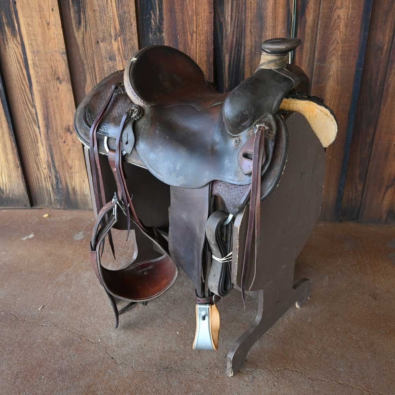 15 USED CRAIG LEWIS COWBOY SADDLE