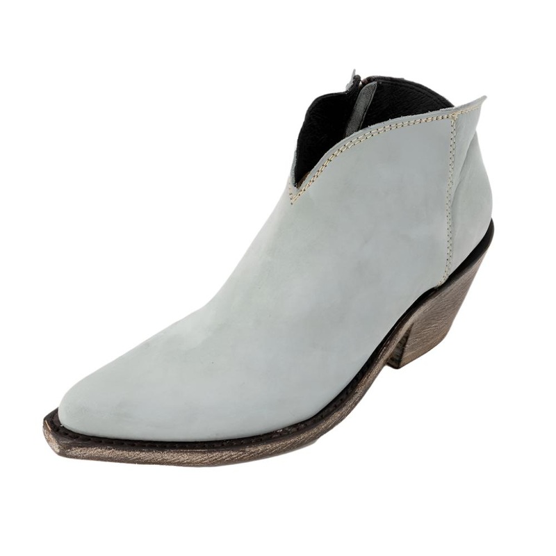 * Liberty Black Nobuck Gray Boot – FINAL SALE