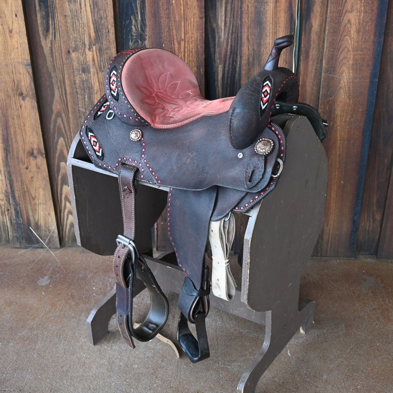 14 USED DOUBLE J BARREL SADDLE
