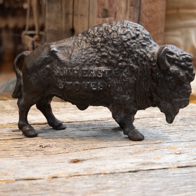 1920’s Cast Iron Buffalo Bank