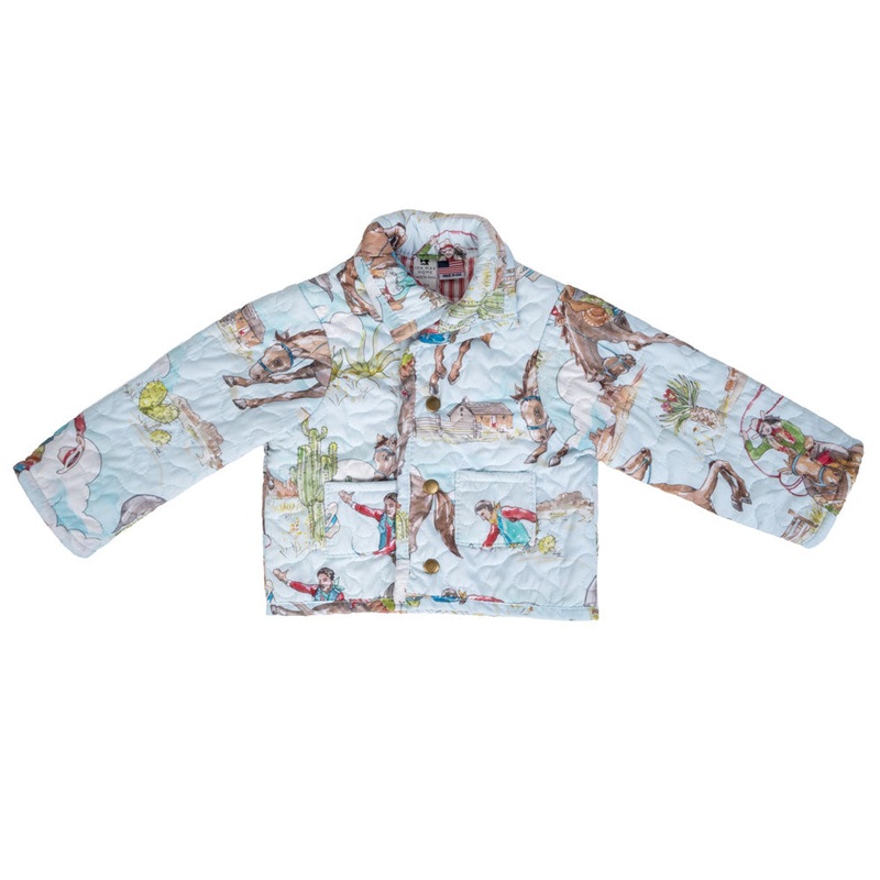Girl’s Birdie Cowgirl Quilted Jacket