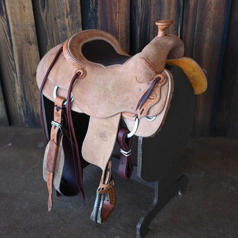 15.5 USED TESKEY’S RANCH VERSATILITY SADDLE
