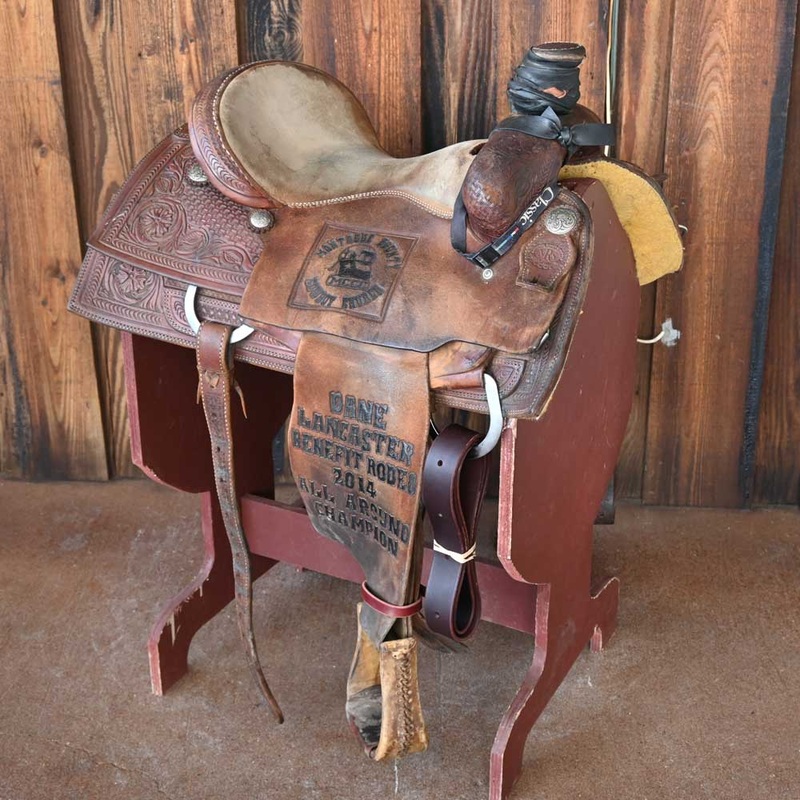 15 USED NRS ROPING SADDLE
