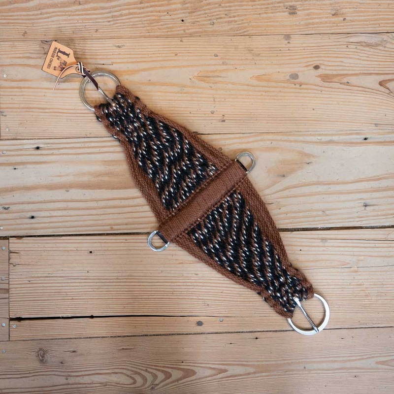 LM 26 Brown/Black Mohair Cinch