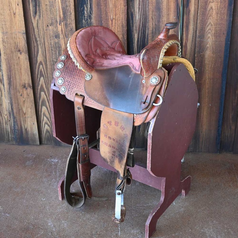 14.5 USED SHILOH BARREL SADDLE