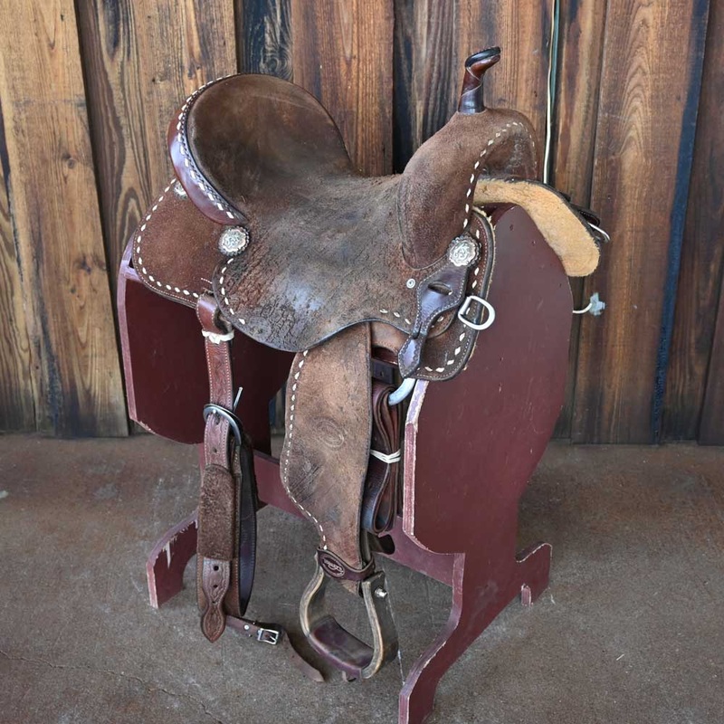 16 USED TESKEY’S BARREL SADDLE