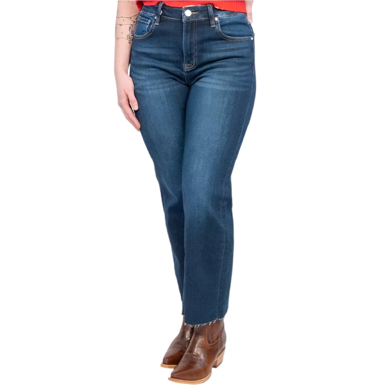 * Risen Mid Rise Crop Flare Jeans – FINAL SALE