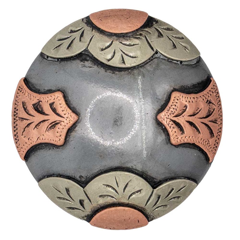 Autumn Prairie Bloom Screw Back Concho
