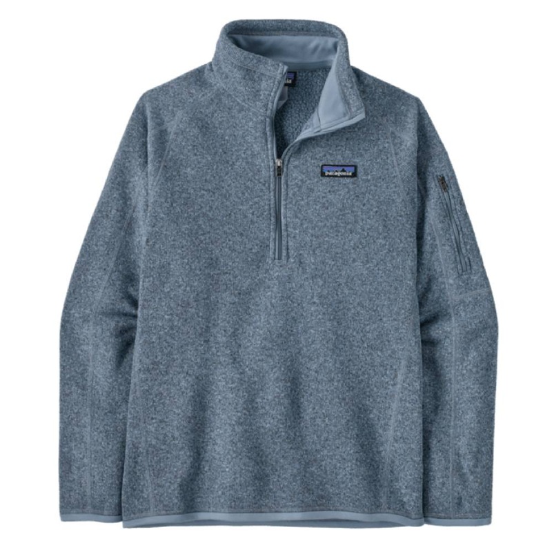 Patagonia Women’s Better Sweater 1/4 Zip Pullover – Barnacle Blue