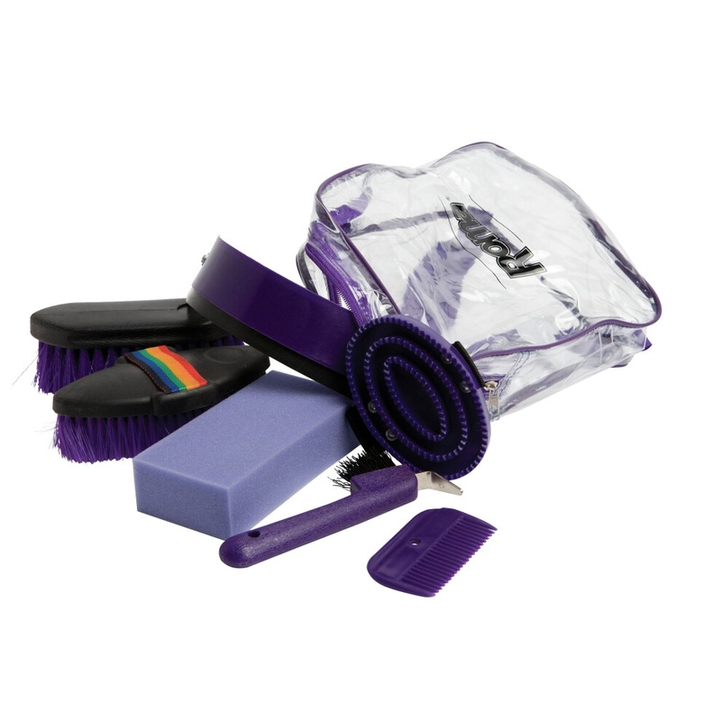Compare b&q roma 7 piece backpack grooming kit (one size) purple products from over 25,000 stores