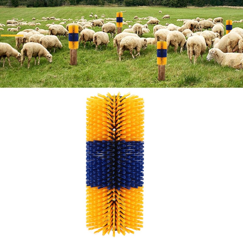 Compare yellow livestock scratching brush 435mm horse cow scratcher relieve back itching horse full massage grooming brush for horse cattle sheep products from over 25,000 stores