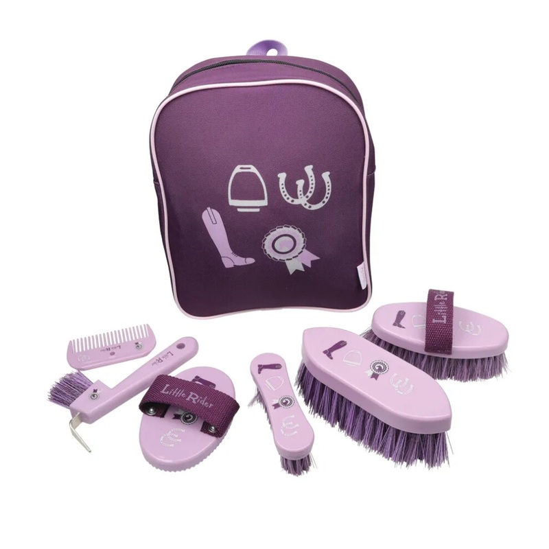 Compare b&q little rider giddy up gymkhana horse grooming bag set (one size) purple/lilac products from over 25,000 stores