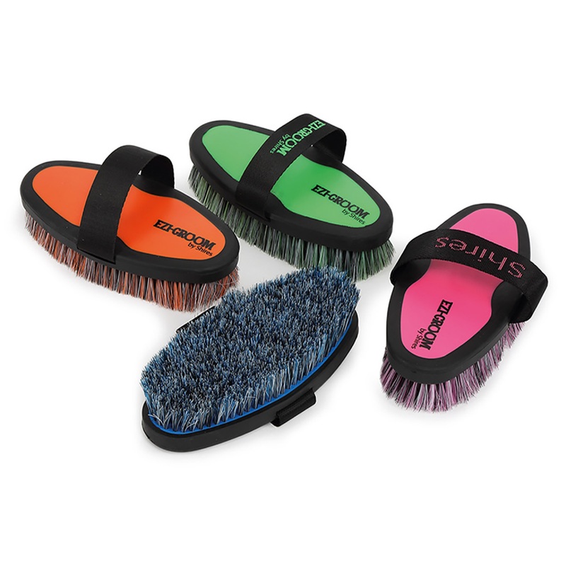 Compare shires unisex ezi-groom grip body brush –  bright pink large products from over 25,000 stores