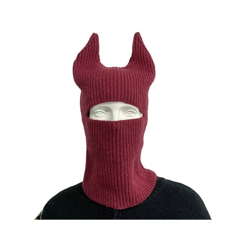 Compare boys red (jujube ) knit autumn ox horn hat teenagers keeping warm protecting ear hat windproof products from over 25,000 stores