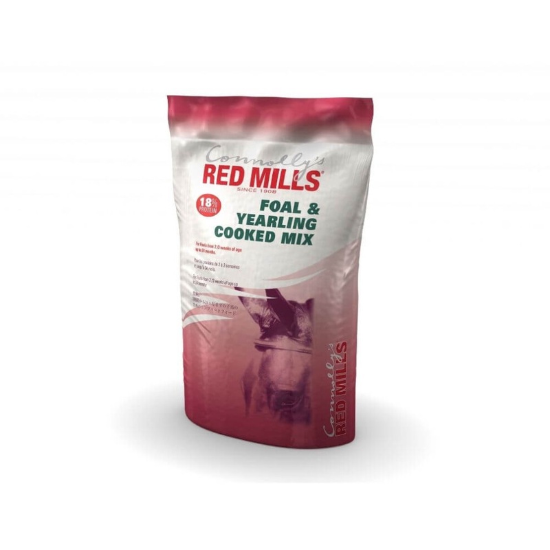 Compare connolly’s red mills red mills foal & yearling cooked mix 18% 25kg products from over 25,000 stores