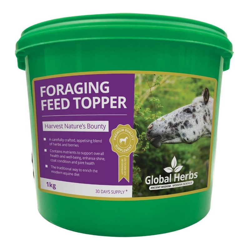 Compare global herbs – foraging feed topper 1kg products from over 25,000 stores