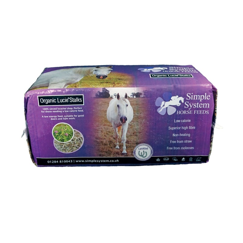 Compare simple system organic lucie stalks lucerne chop 12.5kg products from over 25,000 stores