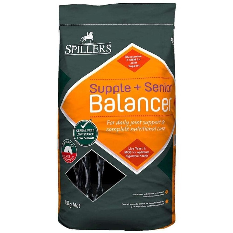 Compare spillers supple & senior horse feed balancer 15kg products from over 25,000 stores