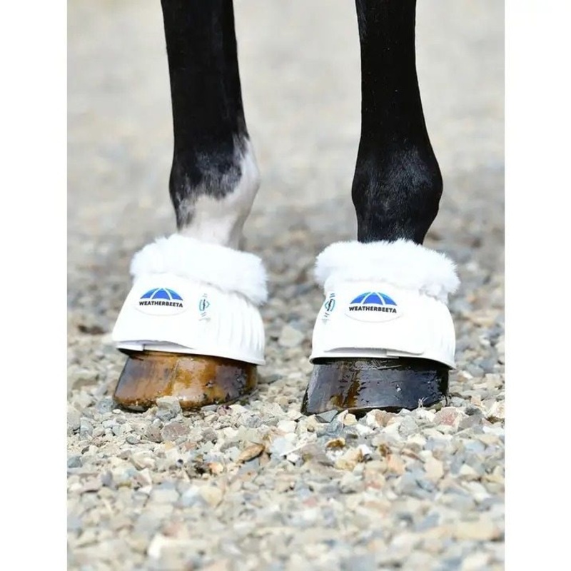 Compare weatherbeeta unisex tough-tec prime fleece trim rubber bell boots –  white small products from over 25,000 stores