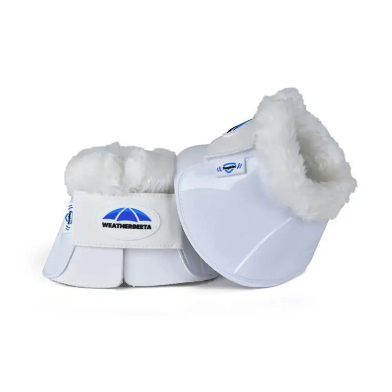 Compare weatherbeeta tough-tec impact fleece trim bell boots – / white large products from over 25,000 stores