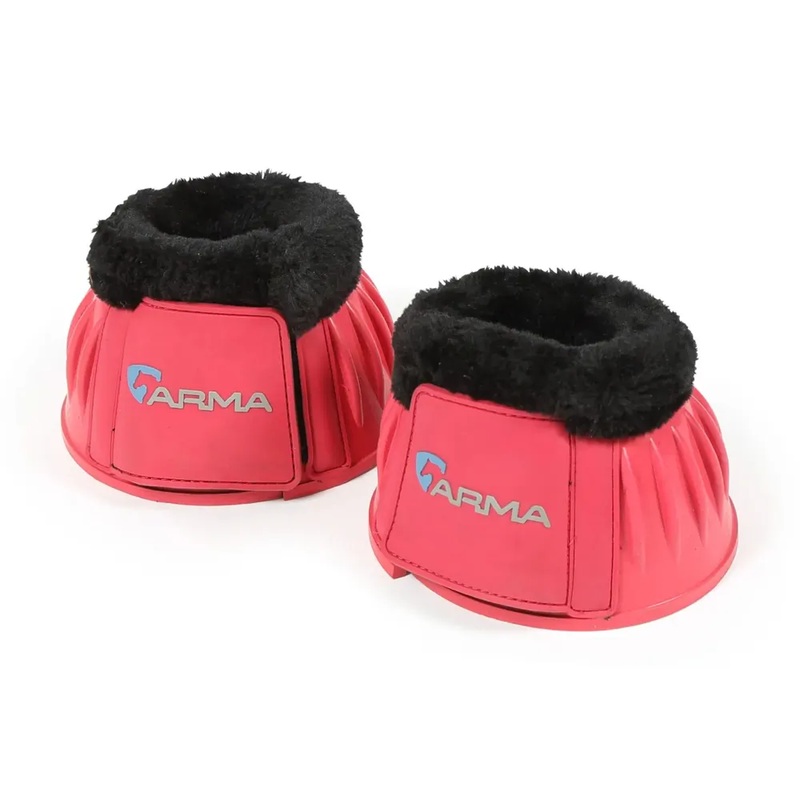 Compare arma unisex fleece topped over reach boots –  pink full products from over 25,000 stores