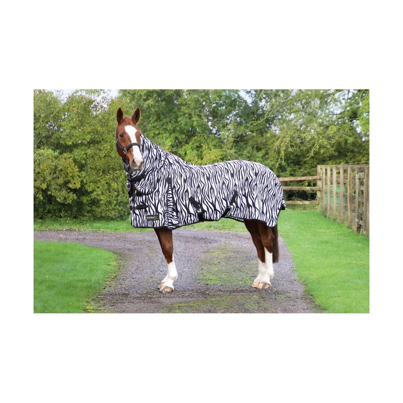 Compare 4’9 zebra print fly rug   stormx original   breathable mesh fabric  neck cover products from over 25,000 stores